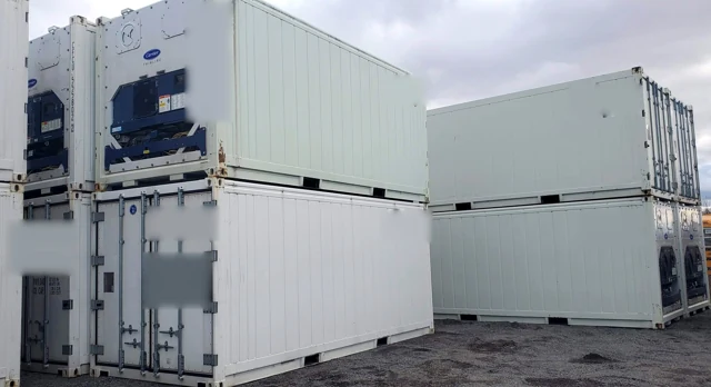 Carrier refrigerated containers — equipment and installation detail